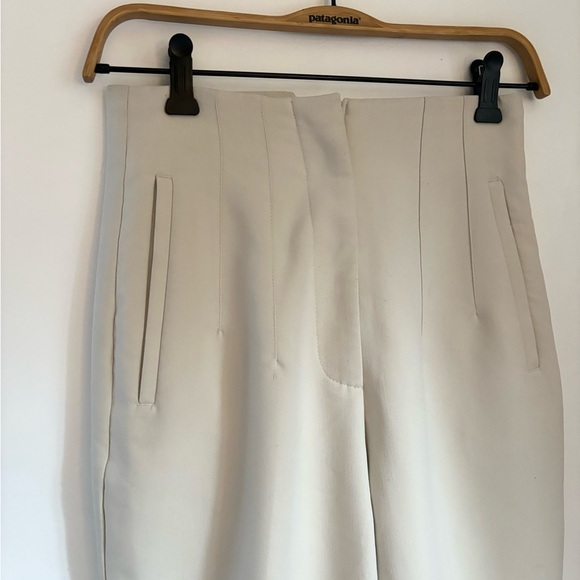 ZARA | Pleated Trouser in Is Oyster white | S - Picture 8 of 8